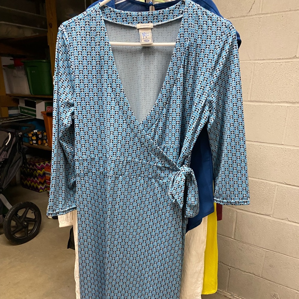 Maternity or Nursing Wrap Dress